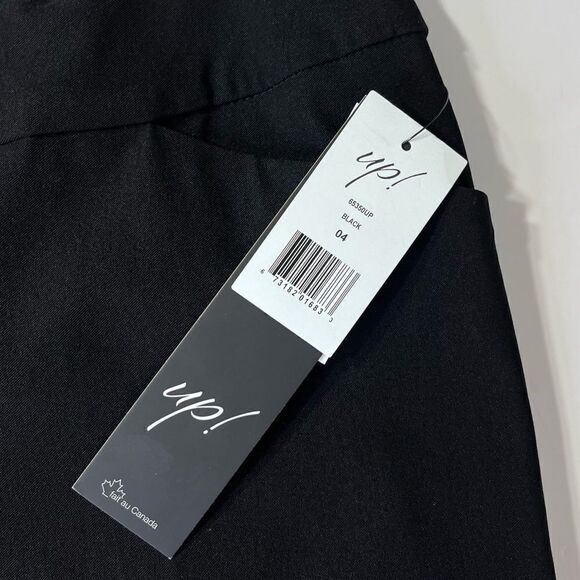 NEW UP! Bermuda 22” Shorts Slimming Black Size 4 - Picture 7 of 11